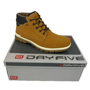 Day Five Mens Casual Lace Up Ankle Work Boots
